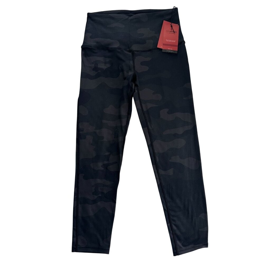 SwissBrand Activewear Black Camo High-Waisted Sharon Leggings S